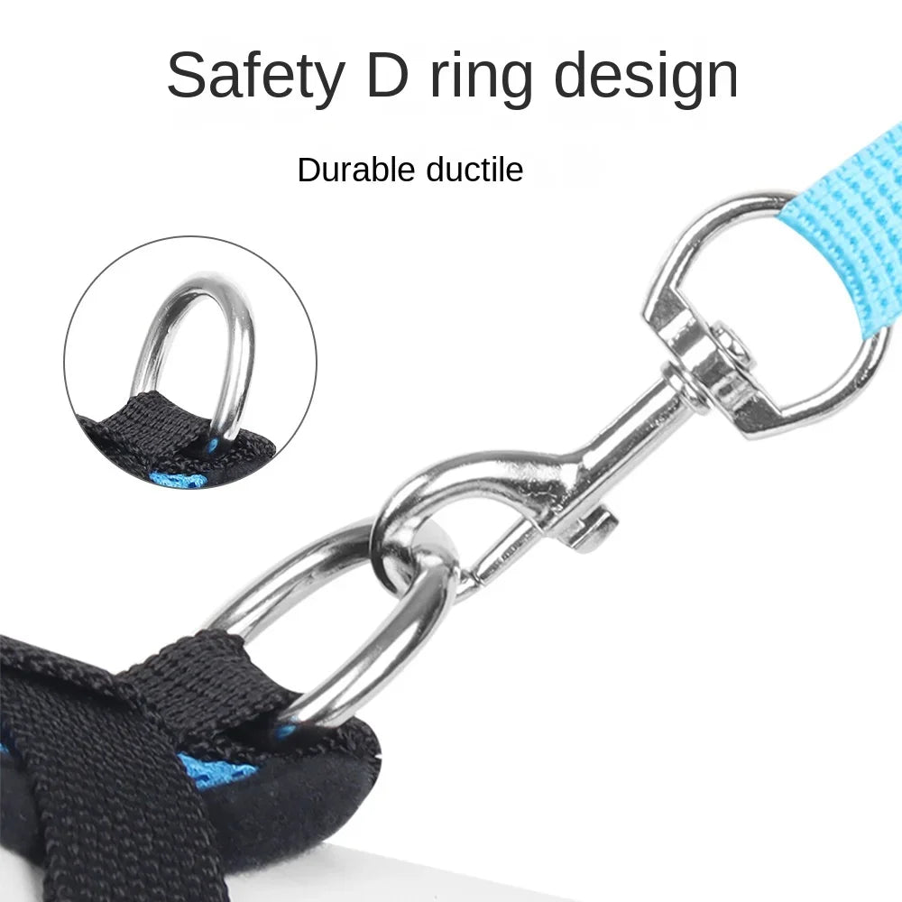 Reflective Mesh Harness & Leash – Soft Adjustable Vest for Cats & Small Dog